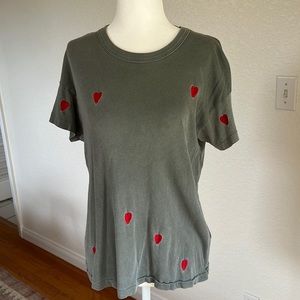 The Great Boxy Crew Tee with Hearts